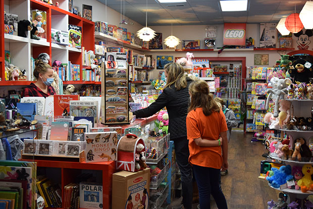 The Corner Store is the only toy shop in Cashiers NC